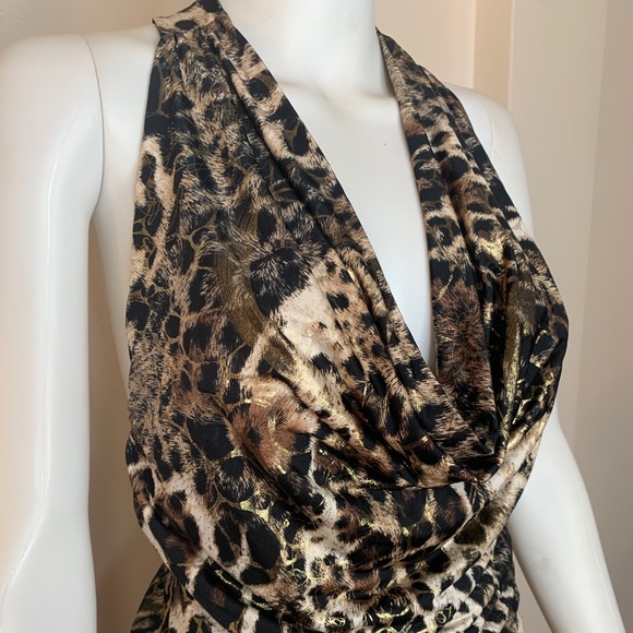 Animal Print Racer Back Tank - Picture 2 of 4